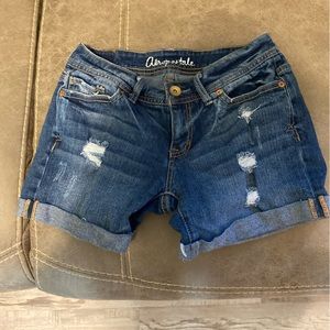 Juniors Aeropostale denim shorts